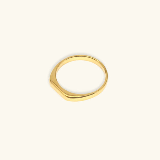 Sasha Geometrische Gouden Ring