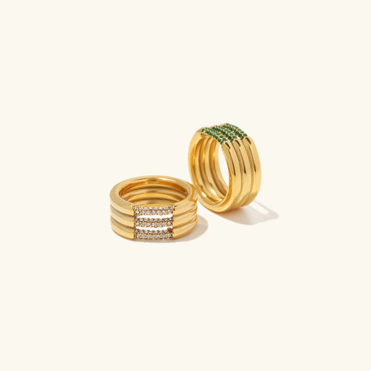 Serenity Diamanten Gouden Ring