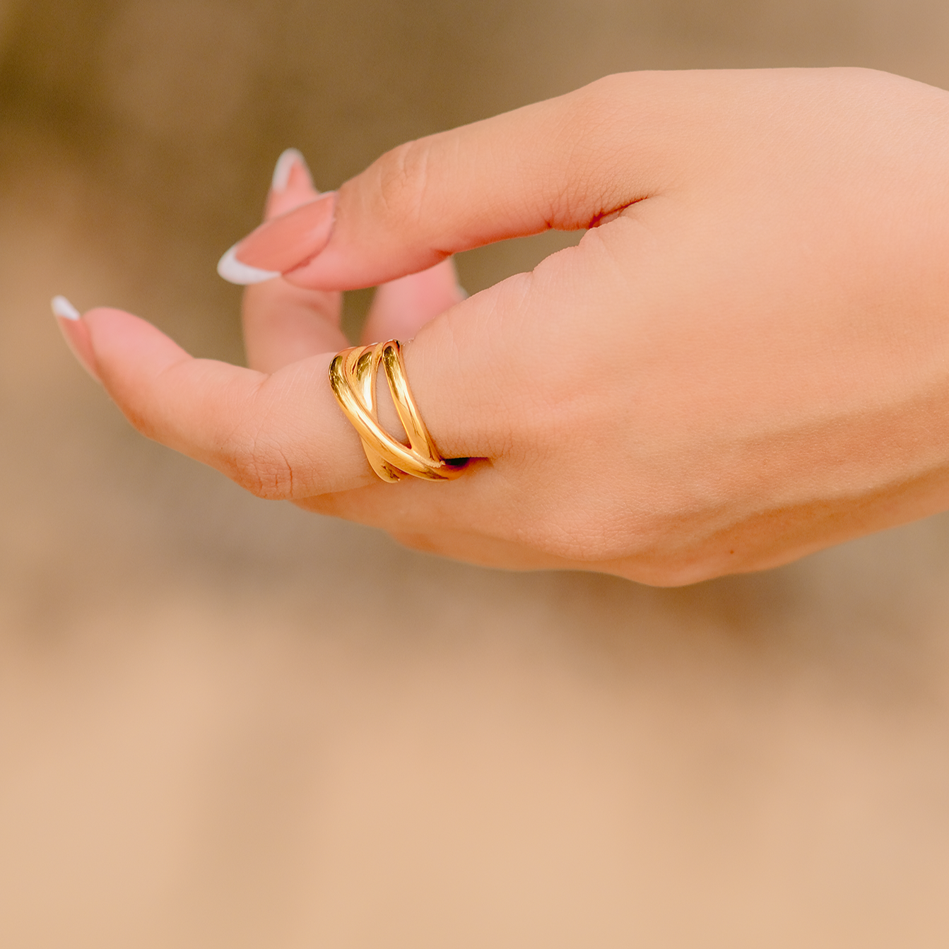 Sienna Gouden Ring