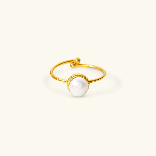Solis Gouden Parelring