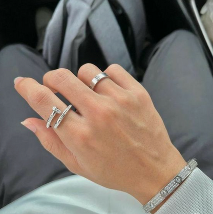SPIKE | Zilveren ring Prestige