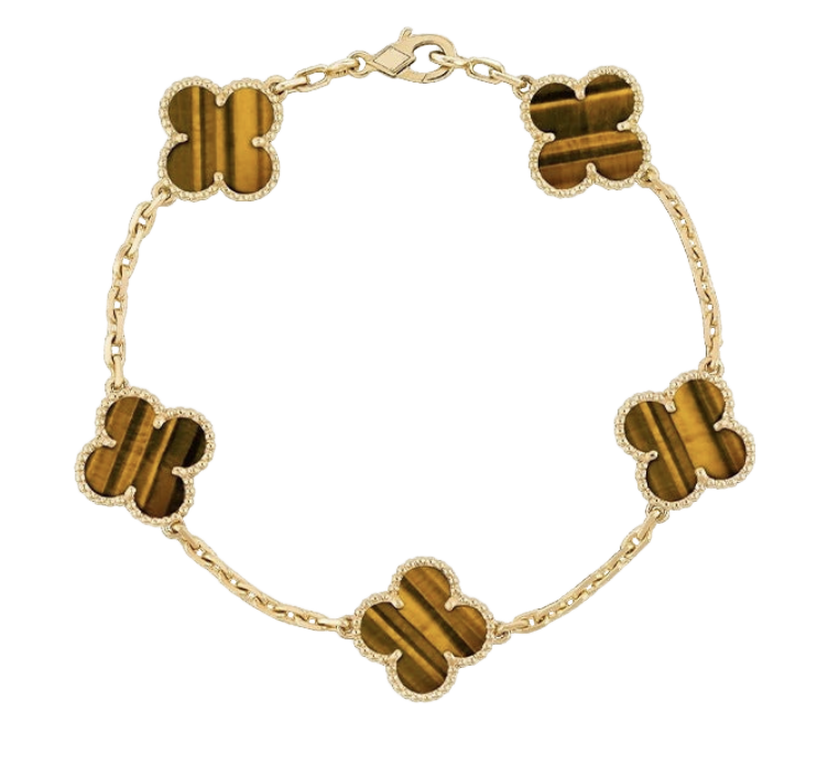 CLOVER | Tijgerarmband