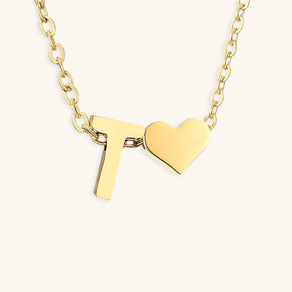 Ria Initieel Letter Gouden Ketting