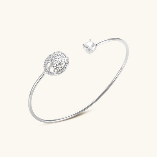 Boom Van Het Leven Steen Bangle Armband