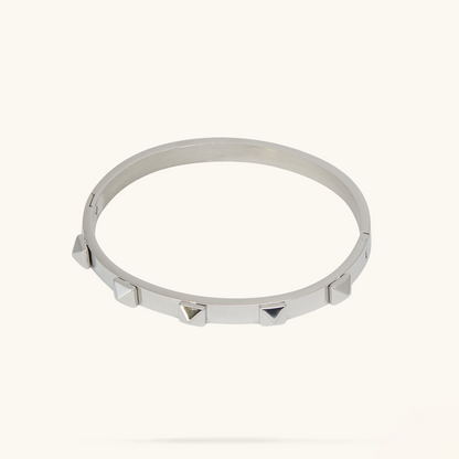 Studarmband – Zilver