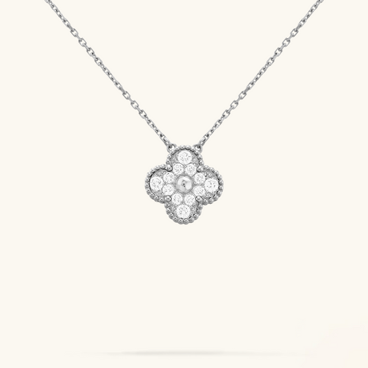 CLOVER | Zilveren Necklace Prestige