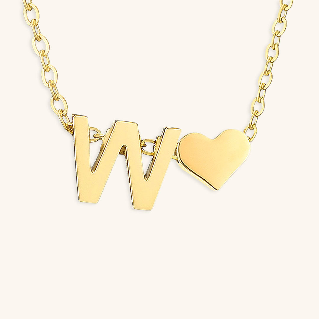 Ria Initieel Letter Gouden Ketting