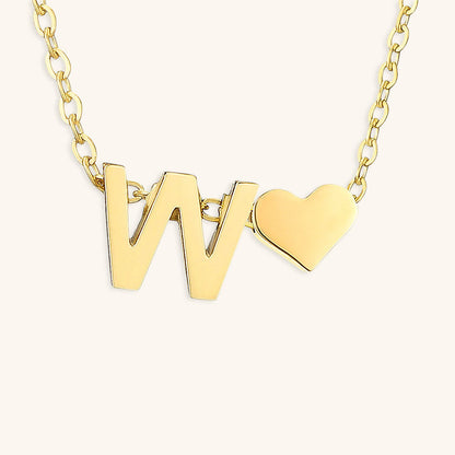 Ria Initieel Letter Gouden Ketting