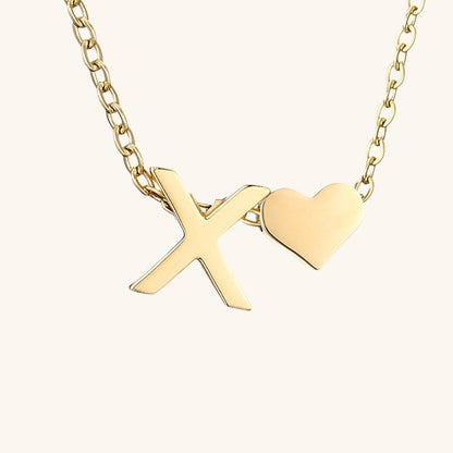 Ria Initieel Letter Gouden Ketting
