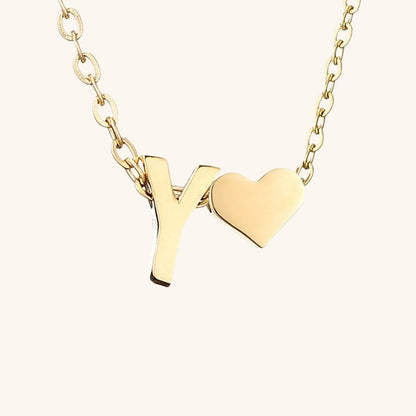 Ria Initieel Letter Gouden Ketting
