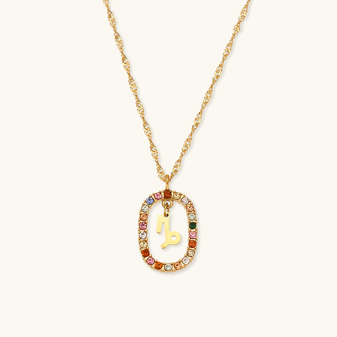 Colette Zodiac Edelsteen Ketting
