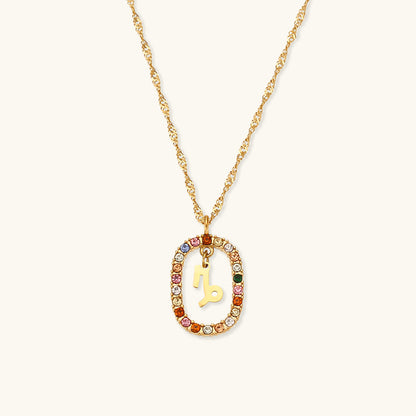 Colette Zodiac Edelsteen Ketting