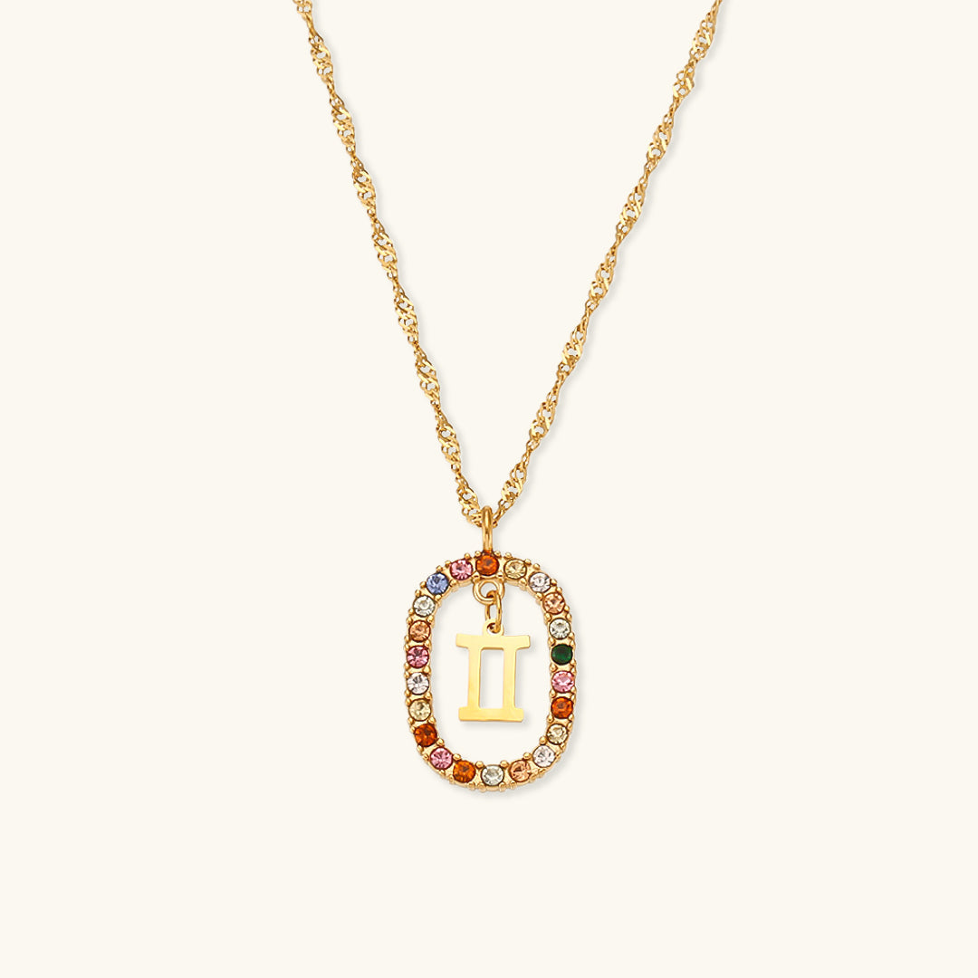 Colette Zodiac Edelsteen Ketting