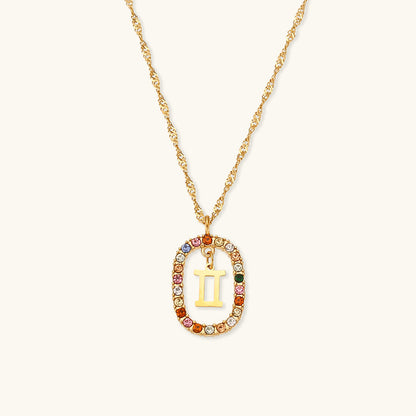 Colette Zodiac Edelsteen Ketting