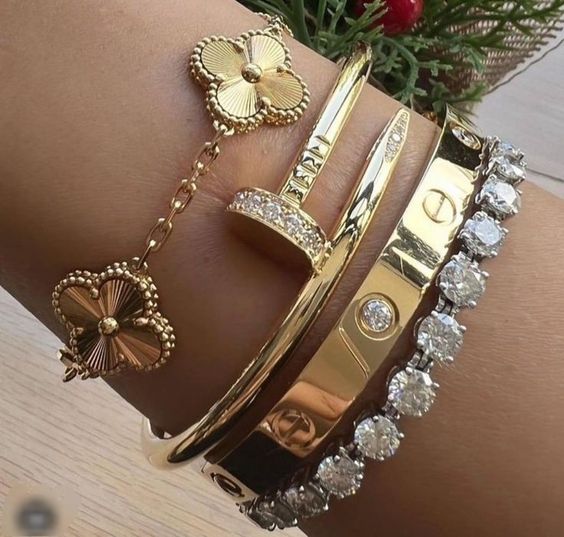 CLOVER | Gouden Armband