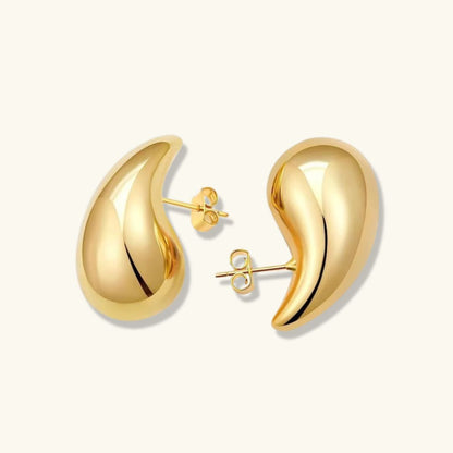 Sandra Teardrop Gouden Oorbellen