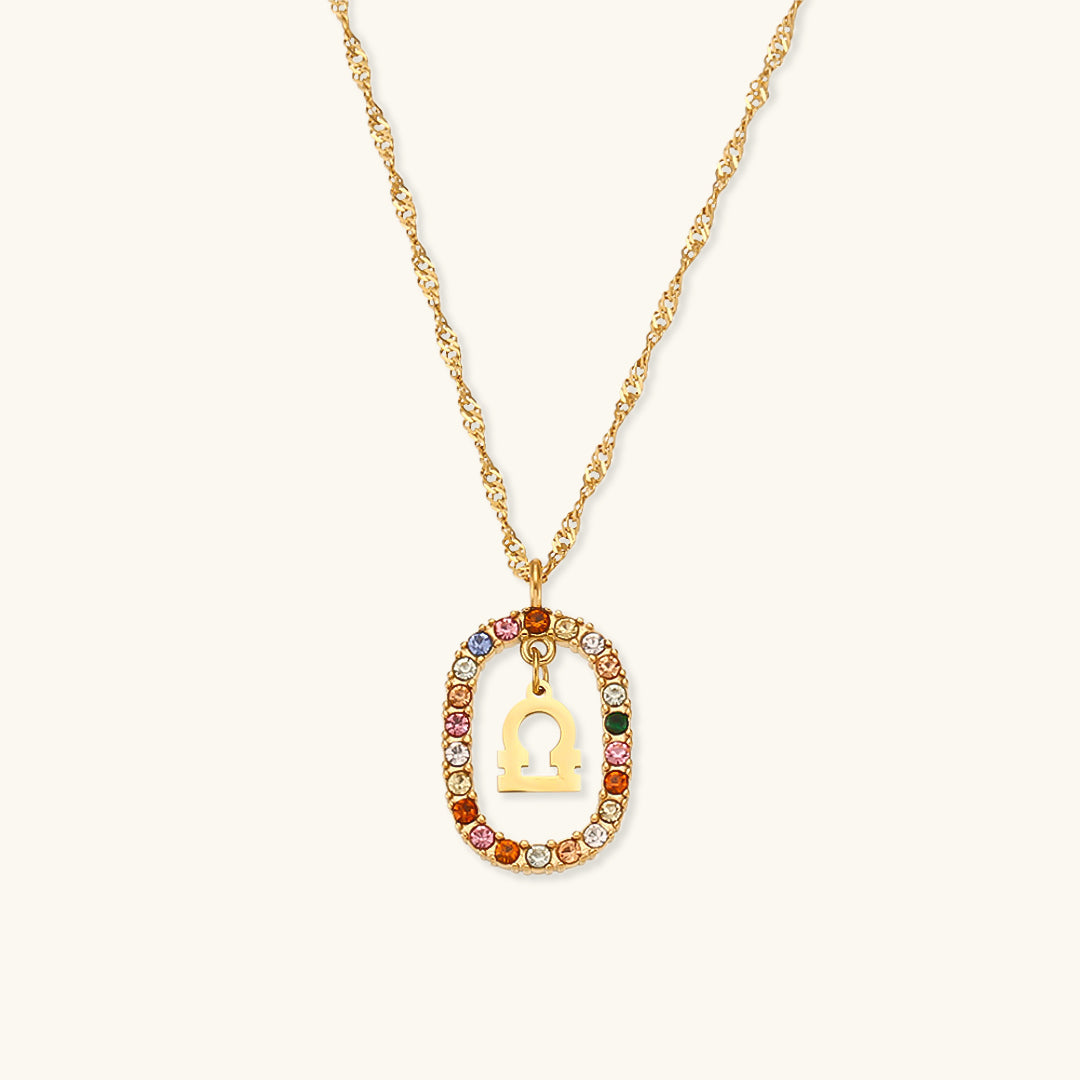 Colette Zodiac Edelsteen Ketting