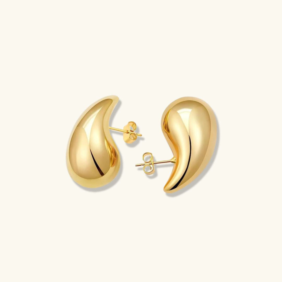 Sandra Teardrop Gouden Oorbellen