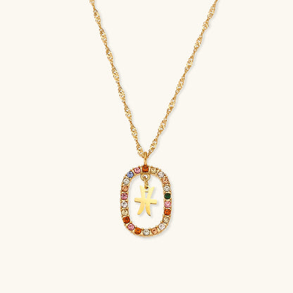 Colette Zodiac Edelsteen Ketting