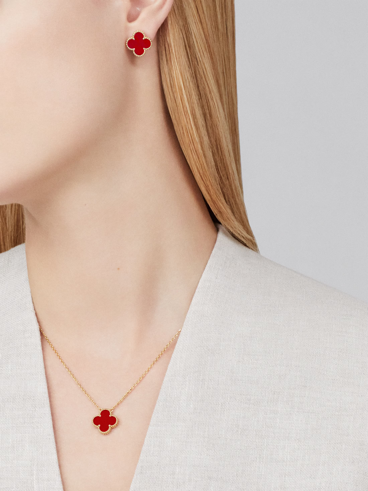 CLOVER | Rode Ketting
