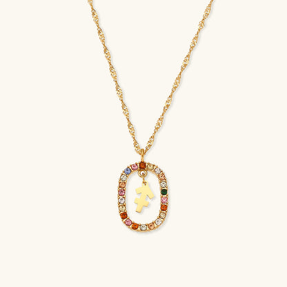 Colette Zodiac Edelsteen Ketting