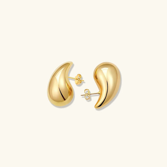 Sandra Teardrop Gouden Oorbellen