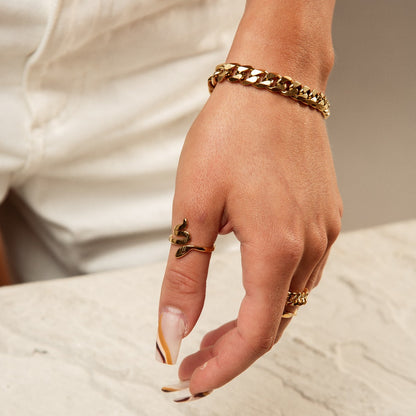 Slangenring - Goud