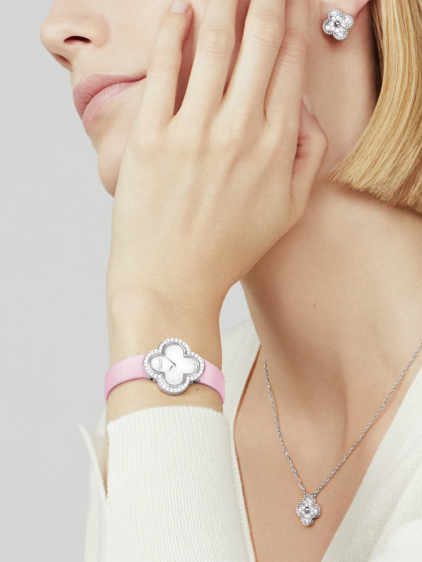CLOVER | Zilveren Necklace Prestige